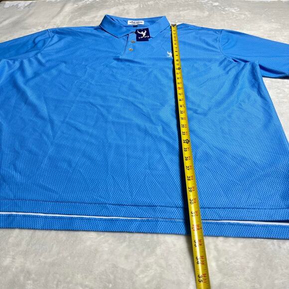 NWT Peter Millar Summer Comfort Performance Polo Men's XL Textured Weave Golf - Picture 6 of 8